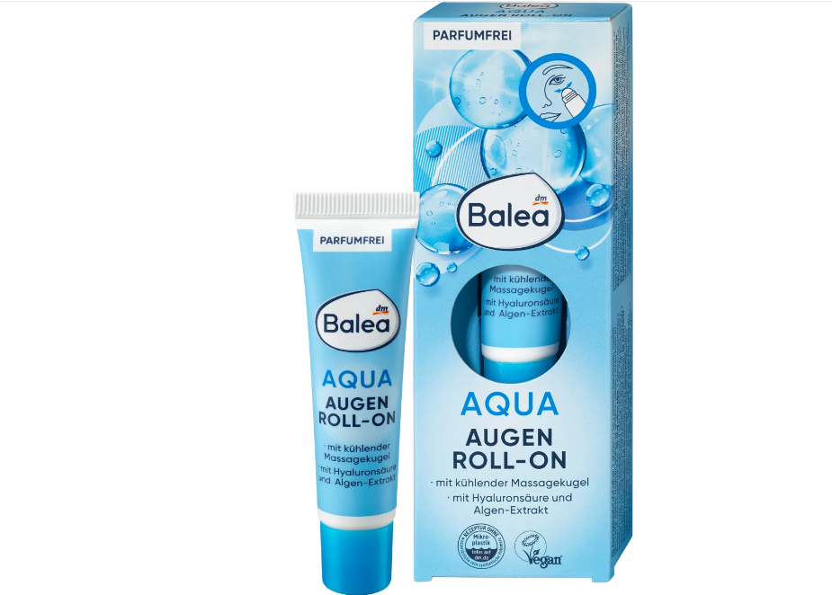 Balea Aqua Roll-On Eyes Cream, 15 ml
