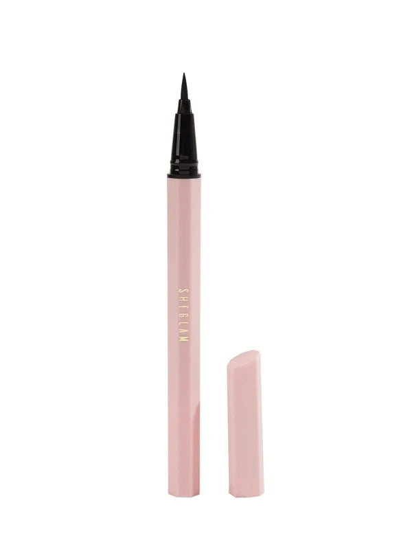 SHEGLAM Eternal Beauty Liquid Eyeliner-Black  Waterproof Matte Eyeliner Pencil Smudge-Proof Long Lasting Slim Ultra-Fine  Eyeliner