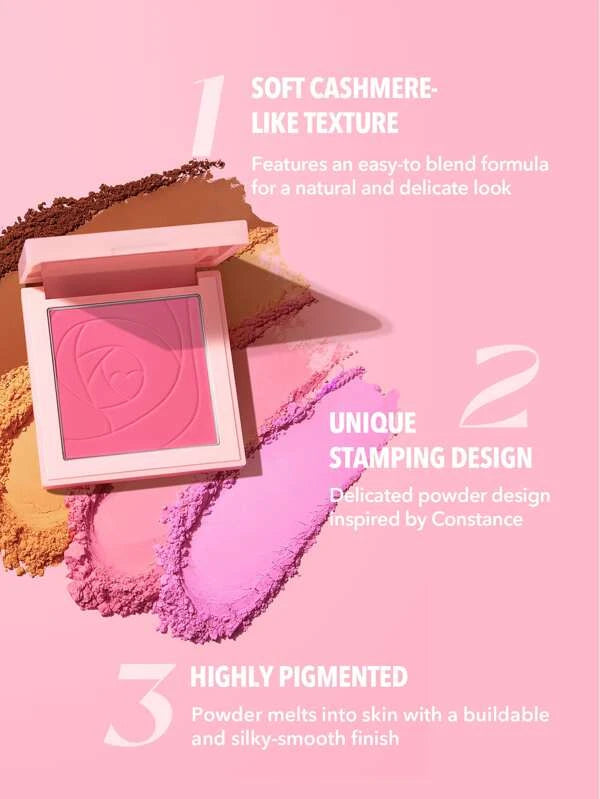 SHEGLAM Love Dive Tender Heart Powder Blush-You'Re Peachy  Matte Finish Blush  Highly Pigmented Non-Fading Long Lasting Natural Lightweight Blendable Silky Smooth Blusher