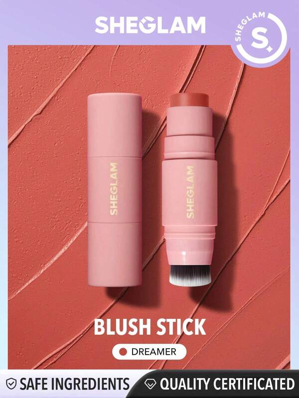 SHEGLAM Snatch 'n' Blush Stick-Dreamer Cream Blush Waterproof Long Lasting High Pigment  Non-Fading Non-Greasy Glowing Lasting Women Beauty Makeup