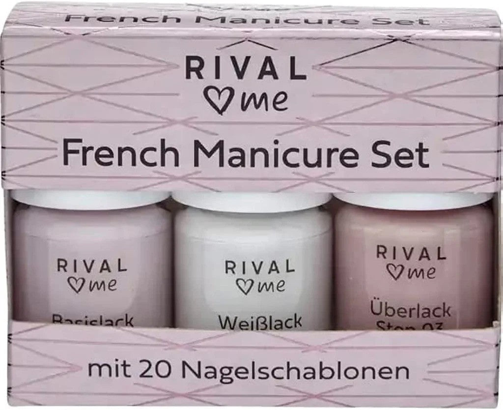 Revil Loves Me French Acrylic Replacement Manicure Set 3 × 4 ml
