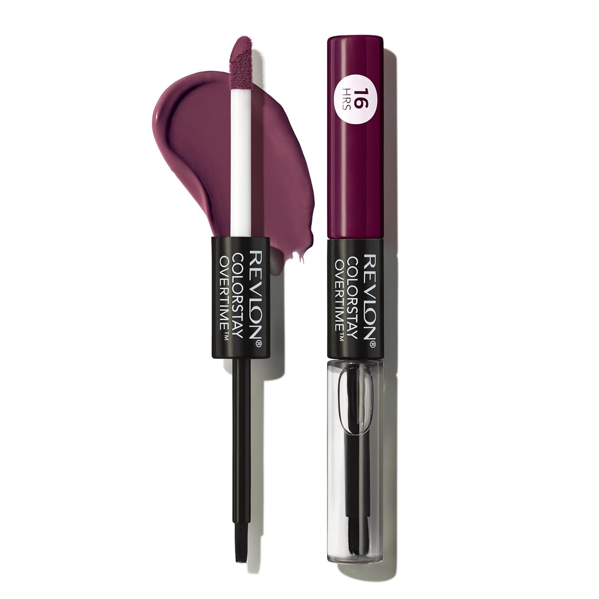 Revlon Colorstay Overtime Glossy Lip Color, limitless Black Cherry