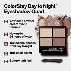 Revlon ColorStay Day to Night Eyeshadow Quad  Gorgeous