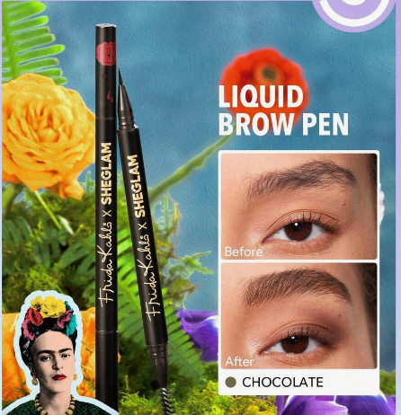 SHEGLAM X Frida Kahlo Brow Icon Liquid Brow Pen-Chocolate Black Friday Sale Gift Eyebrow