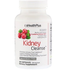 Health Plus, Kidney Cleanse, 550 mg, 60 Capsules