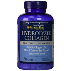 Puritans Pride Hydrolyzed Collagen 1000 Mg, 180 Count