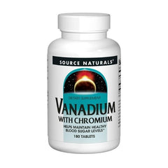 Source Naturals Vanadium - 180 Tablets